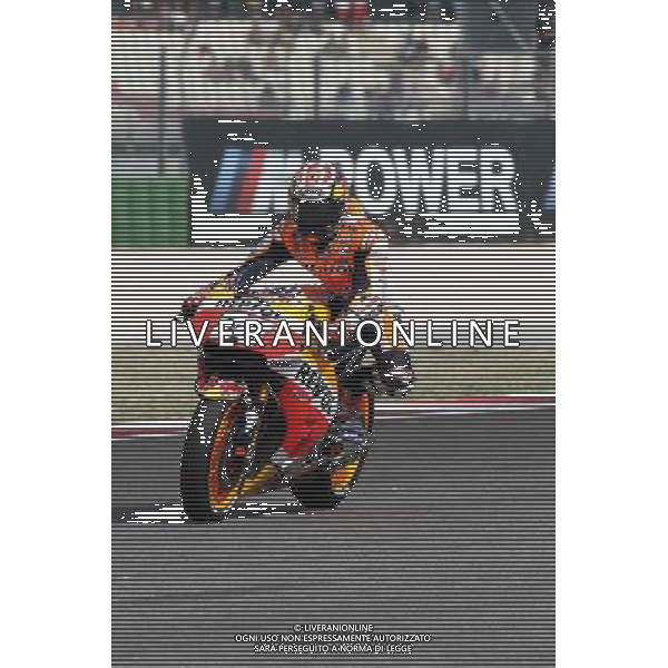 Misano Adriatico ( RN ) 10/09/16 Misano World Circuit Marco Simoncelli. Gran Premio TIM di San Marino e della Riviera di Rimini 2016 - MOTOGP Nella foto: Dani Pedrosa ( ESP ) su HONDA PH Lauro Montagnini AG ALDO LIVERANI SAS