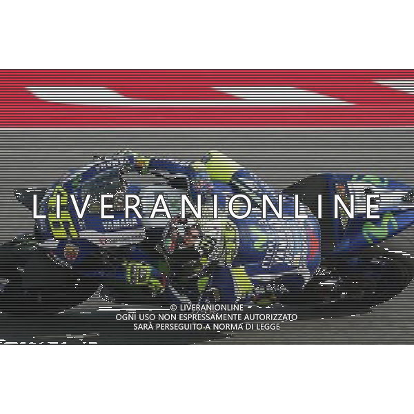 Misano Adriatico ( RN ) 10/09/16 Misano World Circuit Marco Simoncelli. Gran Premio TIM di San Marino e della Riviera di Rimini 2016 - MOTOGP Nella foto: Valentino Rossi ( ITA ) su YAMAHA PH Lauro Montagnini AG ALDO LIVERANI SAS
