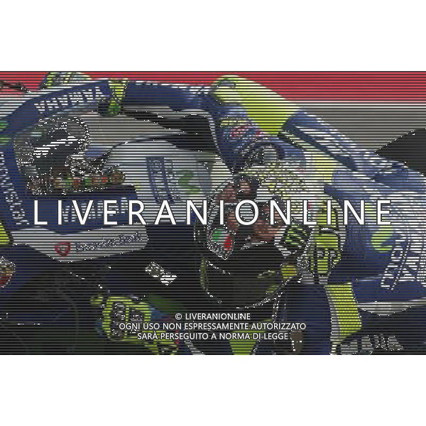 Misano Adriatico ( RN ) 10/09/16 Misano World Circuit Marco Simoncelli. Gran Premio TIM di San Marino e della Riviera di Rimini 2016 - MOTOGP Nella foto: Valentino Rossi ( ITA ) su YAMAHA PH Lauro Montagnini AG ALDO LIVERANI SAS