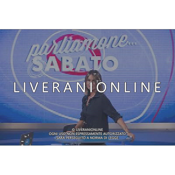 Trasmissione TV \' Parliamone Sabato \' Roma - 10.09.2016 - Studi Rai Teulada - nella foto: Paola Perego /Ph.Corradetti-Ag Aldo Liverani/ AGENZIA ALDO LIVERANI SAS