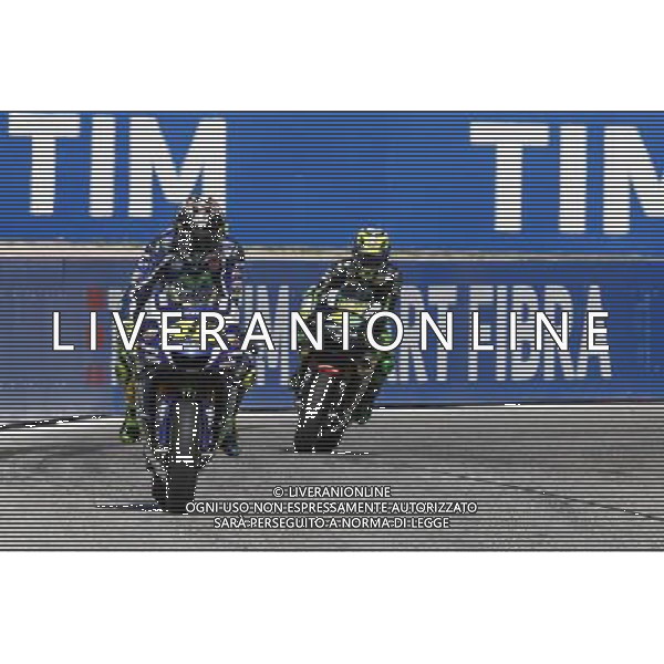 Motomondiale, Gran Premio TIM di San Marino e della Riviera di Rimini, 10/09/2016 nella foto: VALENTINO ROSSI E POL ESPARGARO\' ©CLAUDIO ZAMAGNI/AGENZIA ALDO LIVERANI S.A.S