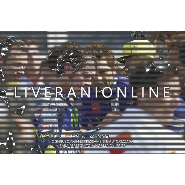 Motomondiale, Gran Premio TIM di San Marino e della Riviera di Rimini, 11/09/2016 nella foto: DELUSIONE VALENTINO ROSSI ©CLAUDIO ZAMAGNI/AGENZIA ALDO LIVERANI S.A.S