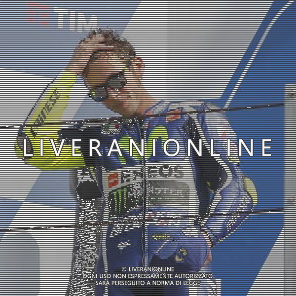 Motomondiale, Gran Premio TIM di San Marino e della Riviera di Rimini, 11/09/2016 nella foto: DELUSIONE VALENTINO ROSSI ©CLAUDIO ZAMAGNI/AGENZIA ALDO LIVERANI S.A.S