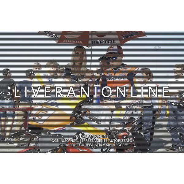 11.09.2016. Misano World Circuit, Misano. Marc Marquez (Repsol Honda)/ Motomondiale Gran Premio TIM di San Marino e della Riviera di Rimini 11/09/2016 Motociclismo Â© PIAZZOLLA / AGENZIA ALDO LIVERANI SAS