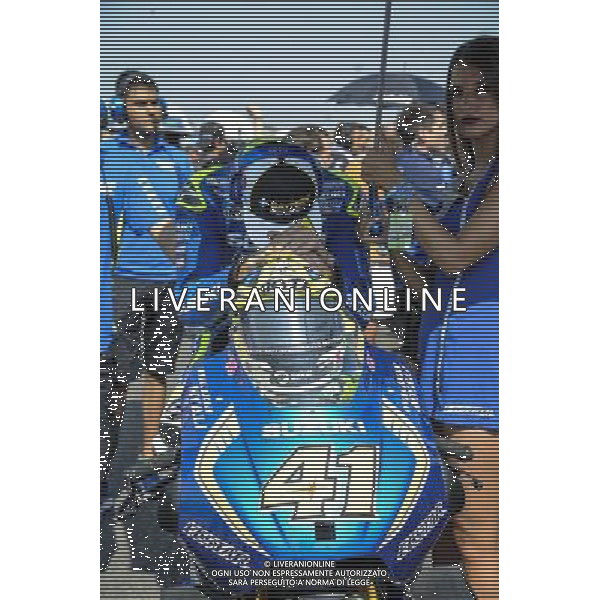 11.09.2016. Misano World Circuit, Misano. Aleix Espargaro (Suzuki Ecstar)/ Motomondiale Gran Premio TIM di San Marino e della Riviera di Rimini 11/09/2016 Motociclismo Â© PIAZZOLLA / AGENZIA ALDO LIVERANI SAS