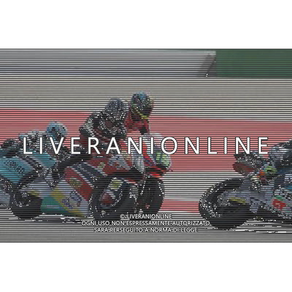 Misano Adriatico ( RN ) 11/09/16 Misano World Circuit Marco Simoncelli. Gran Premio TIM di San Marino e della Riviera di Rimini 2016 - Moto2 Nella foto: Incidente fra Xavier Simeon ( BEL ) su SPEED UP e Axel Pons ( ESP ) su KALEX PH Lauro Montagnini *** Local Caption *** / AGENZIA ALDO LIVERANI SAS