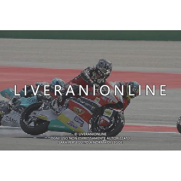 Misano Adriatico ( RN ) 11/09/16 Misano World Circuit Marco Simoncelli. Gran Premio TIM di San Marino e della Riviera di Rimini 2016 - Moto2 Nella foto: Incidente fra Xavier Simeon ( BEL ) su SPEED UP e Axel Pons ( ESP ) su KALEX PH Lauro Montagnini *** Local Caption *** / AGENZIA ALDO LIVERANI SAS