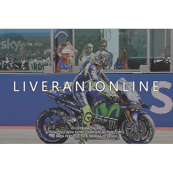 Misano Adriatico ( RN ) 11/09/16 Misano World Circuit Marco Simoncelli. Gran Premio TIM di San Marino e della Riviera di Rimini 2016 - MOTOGP Nella foto: Valentino Rossi ( ITA ) su YAMAHA PH Lauro Montagnini / AGENZIA ALDO LIVERANI SAS