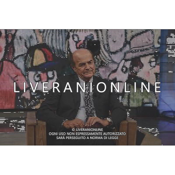 L\'ex segretario del Pd Pierluigi Bersani ospite della trasmissione televisiva condotta da Giovanni Floris DiMartedi\' a LA7 Roma 13 settembre 2016 Â©CORRADETTI / AGENZIA ALDO LIVERANI SAS
