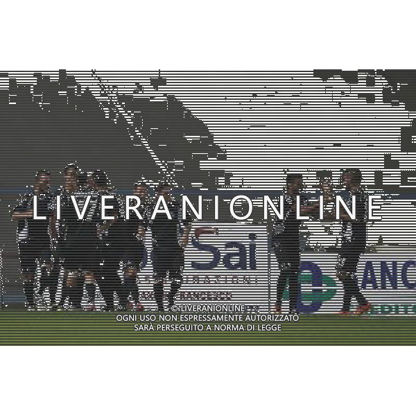FORLI\' vs ALBINOLEFFE Campionato Lega Pro 4» giornata Girone B 13/09/2016 nella foto: ESULTANZA ALBINOLEFFE ©CLAUDIO ZAMAGNI/AGENZIA ALDO LIVERANI S.A.S.