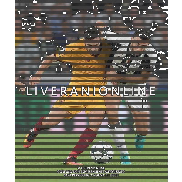 UEFA Champions League 2016/2017 Finale Fase a Girone Gruppo H Torino - 14.09.2016 Juventus-Siviglia Nella Foto:barzagli sarabia /Ph.Vitez-Ag. Aldo Liverani