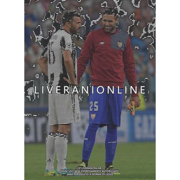 UEFA Champions League 2016/2017 Finale Fase a Girone Gruppo H Torino - 14.09.2016 Juventus-Siviglia Nella Foto:sirigu barzagli /Ph.Vitez-Ag. Aldo Liverani