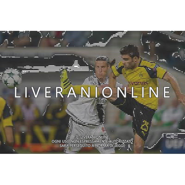 2016.09.14 Warszawa Pilka nozna UEFA Liga Mistrzow Sezon 2016/2017 Legia Warszawa - Borussia Dortmund N/z Aleksandar Prijovic, Sokratis Papastathopoulos Foto Rafal Oleksiewicz / PressFocus 2016.09.14 Warszawa Football UEFA Champions League Season 2016/2017 Legia Warszawa - Borussia Dortmund Aleksandar Prijovic, Sokratis Papastathopoulos Credit: Rafal Oleksiewicz / PressFocus / NEWSPIX.PL --- Newspix.pl AG ALDO LIVERANI SAS ONLY ITALY *** Local Caption *** www.newspix.pl mail us: info@newspix.pl call us: 0048 022 23 22 222 --- Polish Picture Agency by Ringier Axel Springer Poland