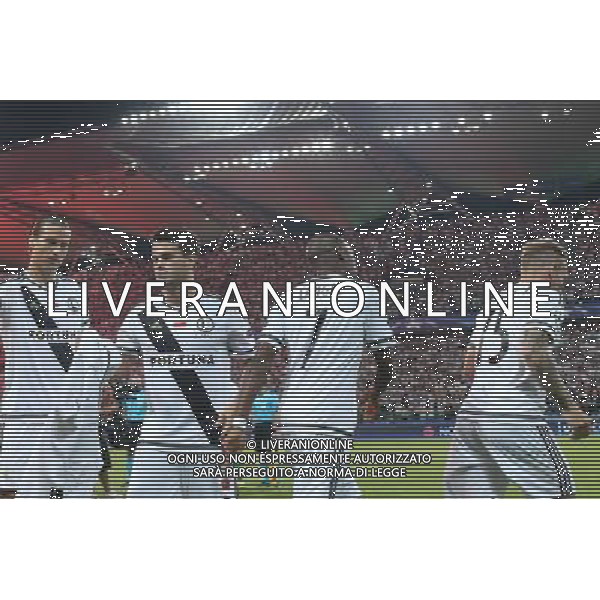 14.09.2016 WARSZAWA, LAZIENKOWSKA 3 PILKA NOZNA (FOOTBALL), LIGA MISTRZOW UEFA , FAZA GRUPOWA - GRUPA F ( UEFA CHAMPIONS LEAGUE - GROUP STAGE, GROUP F) MECZ (GAME) LEGIA WARSZAWA - BVB BORUSSIA DORTMUND NZ LEGIA - NOWI ZAWODNICY ALEKSANDAR PRIJOVIC, VALERI KAZAISHVILI, STEEVEN LANGIL, THIBAULT MOULIN FOTO LUKASZ GROCHALA/CYFRASPORT / NEWSPIX.PL --- Newspix.pl AG ALDO LIVERANI SAS ONLY ITALY *** Local Caption *** www.newspix.pl mail us: info@newspix.pl call us: 0048 022 23 22 222 --- Polish Picture Agency by Ringier Axel Springer Poland