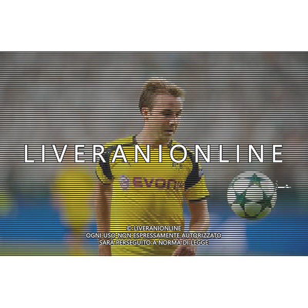 2016.09.14 Warszawa Pilka nozna UEFA Champions League Liga Mistrzow Grupa F sezon 2016/2017 Legia Warszawa - Borussia Dortmund N/Z Mario Goetze Gotze Foto Pawel Andrachiewicz / PressFocus 2016.09.14 Warsaw Football UEFA Champions League Group F season 2016/2017 Legia Warsaw - Borussia Dortmund Mario Goetze Gotze Photo Pawel Andrachiewicz / PressFocus / NEWSPIX.PL --- Newspix.pl AG ALDO LIVERANI SAS ONLY ITALY *** Local Caption *** www.newspix.pl mail us: info@newspix.pl call us: 0048 022 23 22 222 --- Polish Picture Agency by Ringier Axel Springer Poland