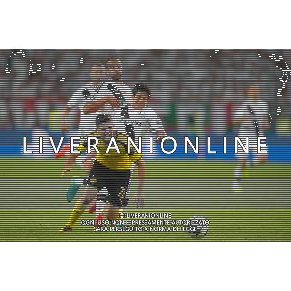 2016.09.14 Warszawa Pilka nozna UEFA Champions League Liga Mistrzow Grupa F sezon 2016/2017 Legia Warszawa - Borussia Dortmund N/Z Christian Pulisic Vadis Odjidja Foto Pawel Andrachiewicz / PressFocus 2016.09.14 Warsaw Football UEFA Champions League Group F season 2016/2017 Legia Warsaw - Borussia Dortmund Christian Pulisic Vadis Odjidja Photo Pawel Andrachiewicz / PressFocus / NEWSPIX.PL --- Newspix.pl AG ALDO LIVERANI SAS ONLY ITALY *** Local Caption *** www.newspix.pl mail us: info@newspix.pl call us: 0048 022 23 22 222 --- Polish Picture Agency by Ringier Axel Springer Poland