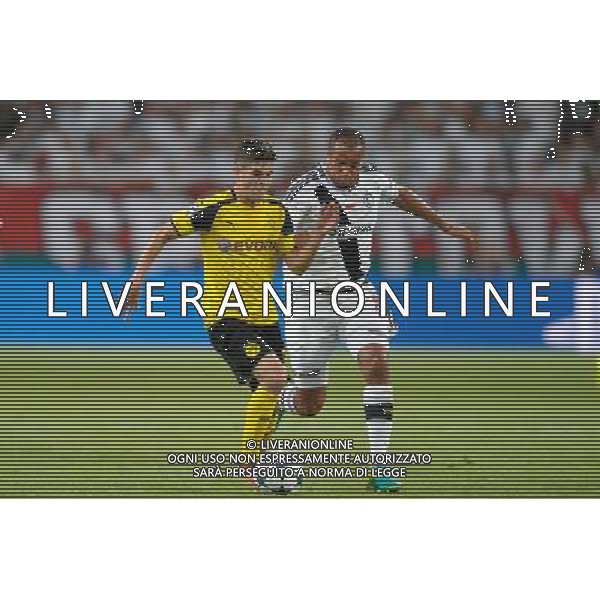 2016.09.14 Warszawa Pilka nozna UEFA Champions League Liga Mistrzow Grupa F sezon 2016/2017 Legia Warszawa - Borussia Dortmund N/Z Christian Pulisic Foto Pawel Andrachiewicz / PressFocus 2016.09.14 Warsaw Football UEFA Champions League Group F season 2016/2017 Legia Warsaw - Borussia Dortmund Christian Pulisic Photo Pawel Andrachiewicz / PressFocus / NEWSPIX.PL --- Newspix.pl AG ALDO LIVERANI SAS ONLY ITALY *** Local Caption *** www.newspix.pl mail us: info@newspix.pl call us: 0048 022 23 22 222 --- Polish Picture Agency by Ringier Axel Springer Poland
