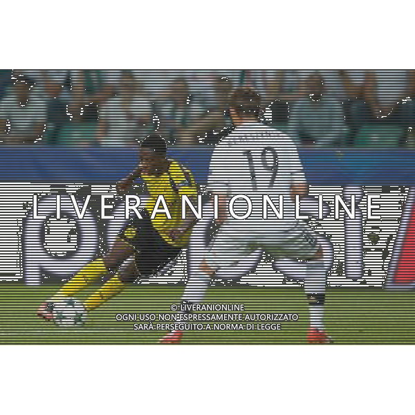 2016.09.14 Warszawa Pilka nozna UEFA Champions League Liga Mistrzow Grupa F sezon 2016/2017 Legia Warszawa - Borussia Dortmund N/Z Ousmane Dembele Foto Pawel Andrachiewicz / PressFocus 2016.09.14 Warsaw Football UEFA Champions League Group F season 2016/2017 Legia Warsaw - Borussia Dortmund Ousmane Dembele Photo Pawel Andrachiewicz / PressFocus / NEWSPIX.PL --- Newspix.pl AG ALDO LIVERANI SAS ONLY ITALY *** Local Caption *** www.newspix.pl mail us: info@newspix.pl call us: 0048 022 23 22 222 --- Polish Picture Agency by Ringier Axel Springer Poland