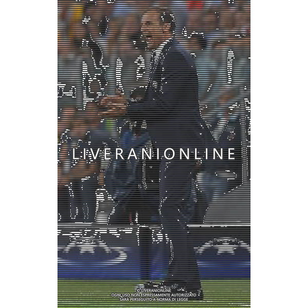 UEFA Champions League 2016/2017 Finale Fase a Girone Gruppo H Torino - 14.09.2016 Juventus-Siviglia Nella Foto:Allegri Massimiliano /Ph.Vitez-Ag. Aldo Liverani