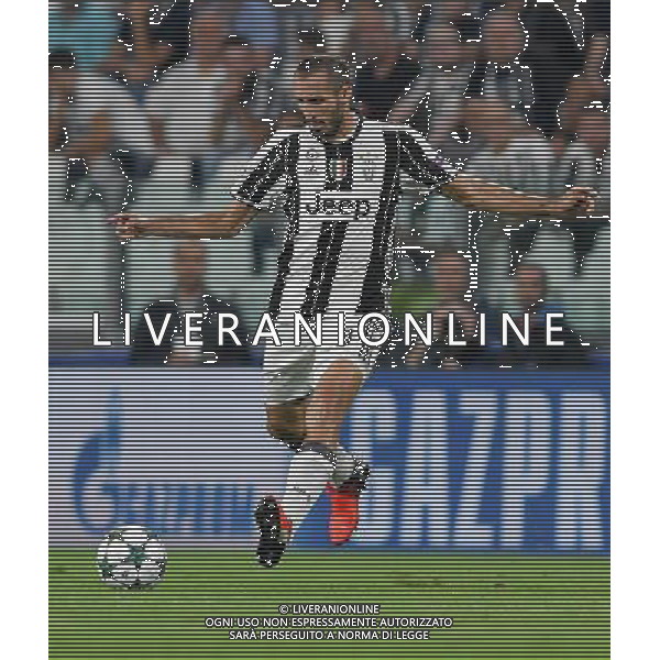 UEFA Champions League 2016/2017 Finale Fase a Girone Gruppo H Torino - 14.09.2016 Juventus-Siviglia Nella Foto:Chiellini Giorgio /Ph.Vitez-Ag. Aldo Liverani