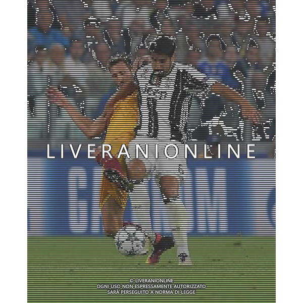 UEFA Champions League 2016/2017 Finale Fase a Girone Gruppo H Torino - 14.09.2016 Juventus-Siviglia Nella Foto:Khedira Sami - Vazquez Franco /Ph.Vitez-Ag. Aldo Liverani
