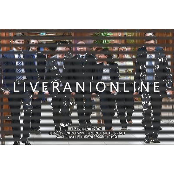 Confindustria - Roma 15.09.2016 - nella foto: Vincenzo Boccia e Pier Carlo Padoan /Ph.Corradetti - Ag Aldo Liverani / AGENZIA ALDO LIVERANI SAS