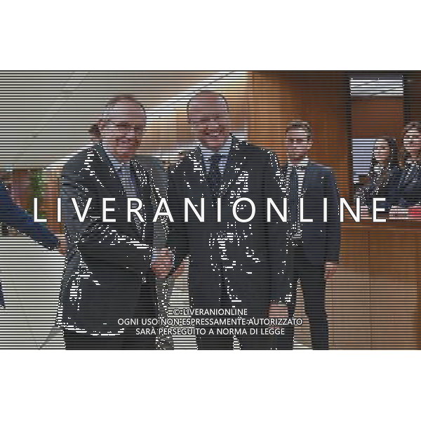 Confindustria - Roma 15.09.2016 - nella foto: Pier Carlo Padoan e Vincenzo Boccia /Ph.Corradetti - Ag Aldo Liverani / AGENZIA ALDO LIVERANI SAS