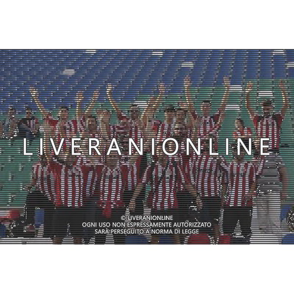 SASSUOLO - ATLETICO BILBAO UEFA EUROPA LEAGUE 15 SETTEMBRE 2016 NELLA FOTO TIFOSI ATLETICO ©GS / AGENZIA ALDO LIVERANI SAS