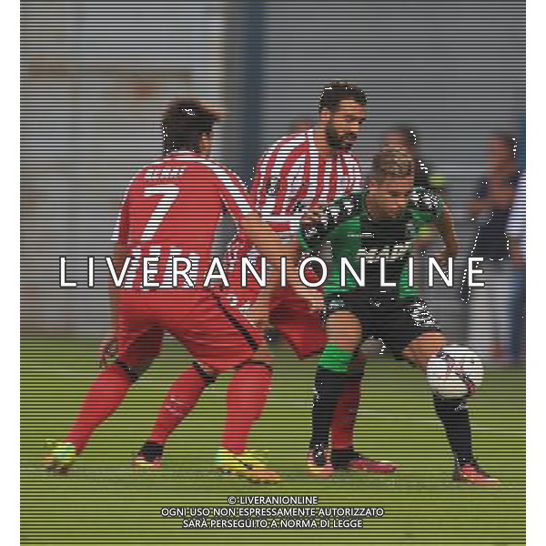 SASSUOLO - ATLETICO BILBAO UEFA EUROPA LEAGUE 15 SETTEMBRE 2016 NELLA FOTO BALENZIAGA E RICCI ©GS / AGENZIA ALDO LIVERANI SAS