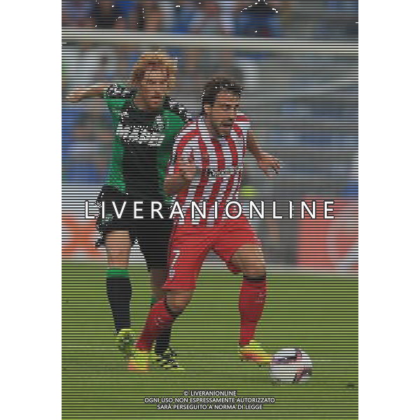 SASSUOLO - ATLETICO BILBAO UEFA EUROPA LEAGUE 15 SETTEMBRE 2016 NELLA FOTO DAVIDE BIONDINI E ETXEBARRIA BENAT ©GS / AGENZIA ALDO LIVERANI SAS