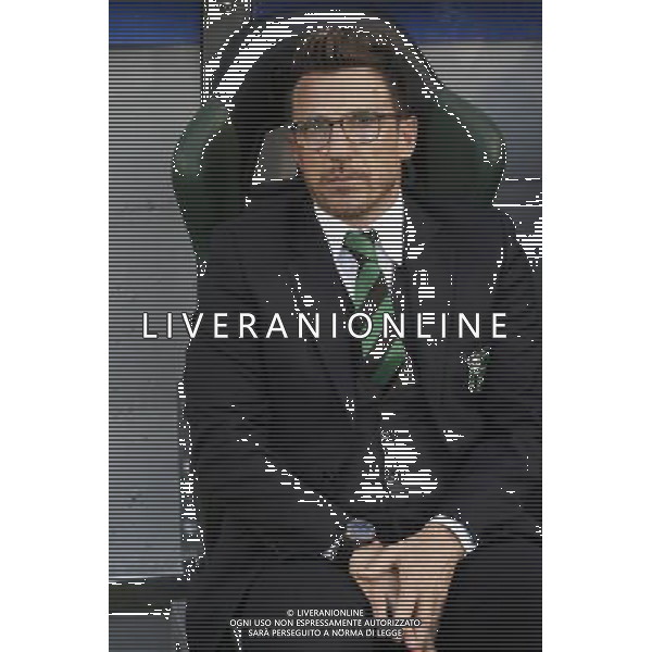 SASSUOLO - ATLETICO BILBAO UEFA EUROPA LEAGUE 15 SETTEMBRE 2016 NELLA FOTO EUSEBIO DI FRANCESCO ©GS / AGENZIA ALDO LIVERANI SAS