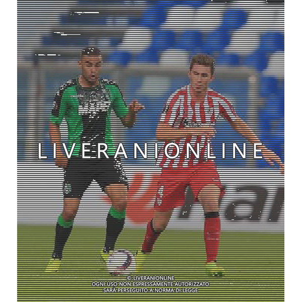 SASSUOLO - ATLETICO BILBAO UEFA EUROPA LEAGUE 15 SETTEMBRE 2016 NELLA FOTO MAZZITELLI E LAPORTE ©GS / AGENZIA ALDO LIVERANI SAS