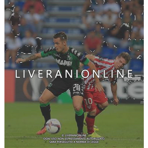 SASSUOLO - ATLETICO BILBAO UEFA EUROPA LEAGUE 15 SETTEMBRE 2016 NELLA FOTO POL LIROLA E MUNIAIN Â©GS / AGENZIA ALDO LIVERANI SAS
