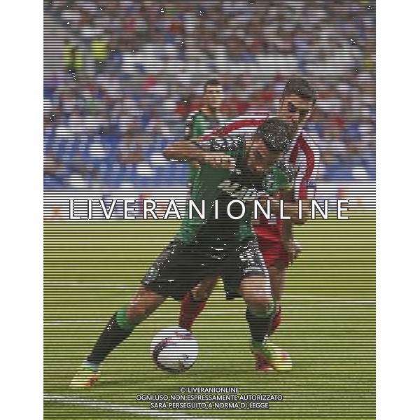 SASSUOLO - ATLETICO BILBAO UEFA EUROPA LEAGUE 15 SETTEMBRE 2016 NELLA FOTO MAGNANELLI E LAPORTE Â©GS / AGENZIA ALDO LIVERANI SAS