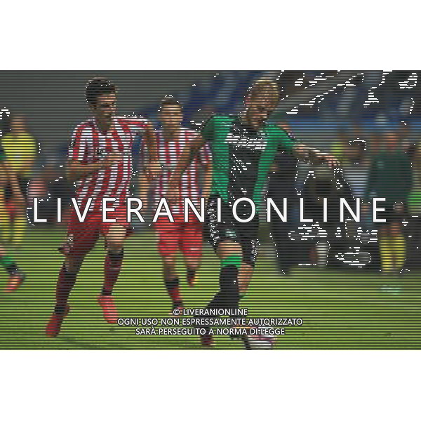 SASSUOLO - ATLETICO BILBAO UEFA EUROPA LEAGUE 15 SETTEMBRE 2016 NELLA FOTO LAPORTE E LETSCHERT ©GS / AGENZIA ALDO LIVERANI SAS
