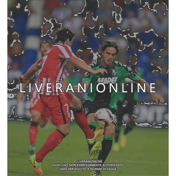 SASSUOLO - ATLETICO BILBAO UEFA EUROPA LEAGUE 15 SETTEMBRE 2016 NELLA FOTO EXTEBARRIA BENAT E ALESSANDRO MATRI ©GS / AGENZIA ALDO LIVERANI SAS