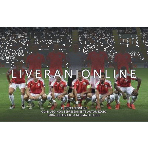 UEFA Europa League 2016/2017 Fase a Gironi Gruppo K Milano - 15.09.2016 Inter-Hapoel Beer Sheva Nella Foto:Hapoel Sheva Beer Squadra Formazione Goresh,Bitton,Vitor,Tzedek,Nwakaeme,Buzaglo,Hoban,Taha,Maranhao,Ogu,Korhut /Ph.Vitez-Ag. Aldo Liverani