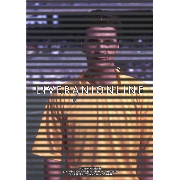RETROSPETTIVA EVARISTO BECCALOSSI CALCIATORE NELLA FOTO EVARISTO BECCALOSSI AG ALDO LIVERANI SAS