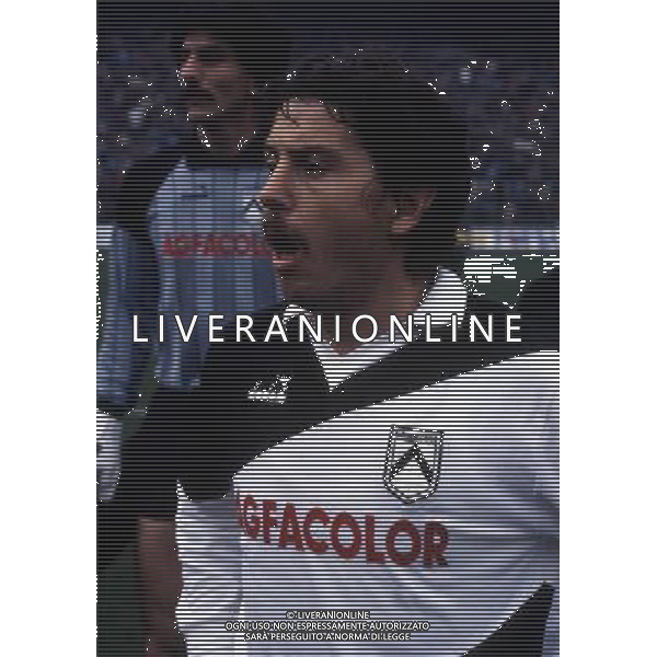 RETROSPETTIVA FRANCO SELVAGGI CALCIATORE NELLA FOTO FRANCO SELVAGGI CON LA MAGLIA DELL\'UDINESE AG ALDO LIVERANI SAS