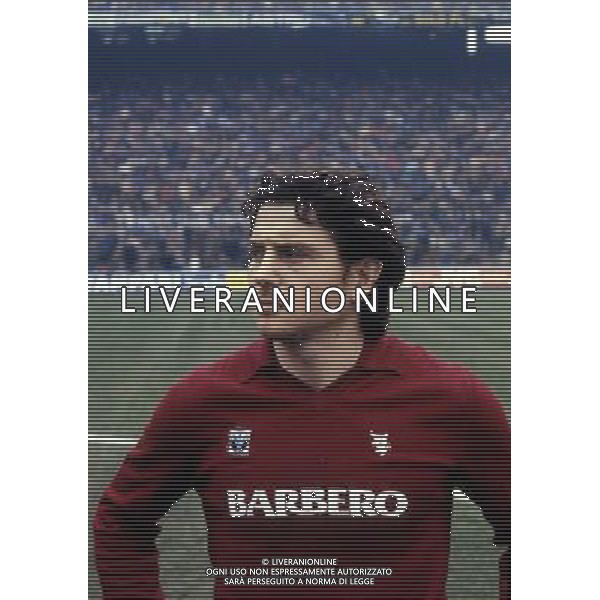 RETROSPETTIVA FRANCO SELVAGGI CALCIATORE NELLA FOTO FRANCO SELVAGGI CON LA MAGLIA DEL TORINO AG ALDO LIVERANI SAS