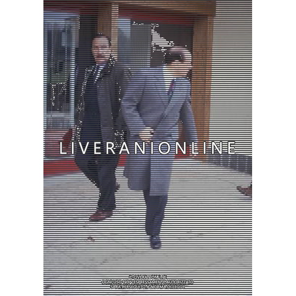 RETROSEPTTIVA SILVANO RAMACCIONI DIRIGENTE SPORTIVO CALCIO NELLA FOTO SILVANO RAMACCIONI CON SILVIO BERLUSCONI AG ALDO LIVERANI SAS