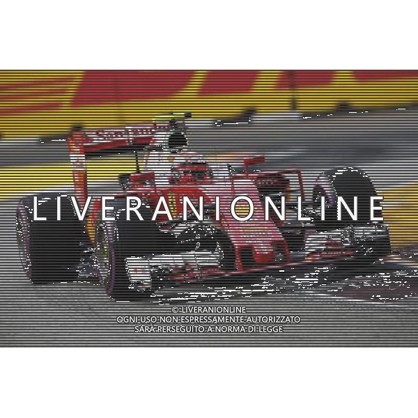 Kimi Raikkonen (FIN) Ferrari SF16-H. 17.09.2016. Formula 1 World Championship, Rd 15, Singapore Grand Prix, Marina Bay Street Circuit, Singapore, Qualifying Day. s / AGENZIA ALDO LIVERANI SAS - ITALY ONLY EDITORIAL USE ONLY