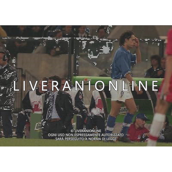 10-10-1998 UDINE STADIO FRIULI ITALIA SVIZZERA NELLA FOTO DINO ZOFF E FILIPPO INZAGHI AG ALDO LIVERANI SAS
