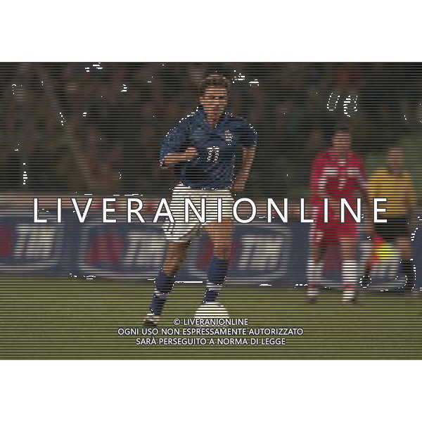10-10-1998 UDINE STADIO FRIULI ITALIA SVIZZERA NELLA FOTO EUSEBIO DI FRANCESCO AG ALDO LIVERANI SAS