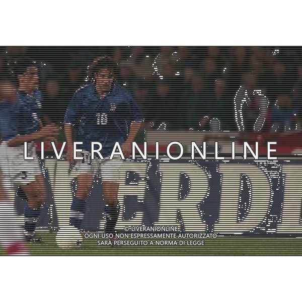 10-10-1998 UDINE STADIO FRIULI ITALIA SVIZZERA NELLA FOTO ALESSANDRO DEL PIERO AG ALDO LIVERANI SAS