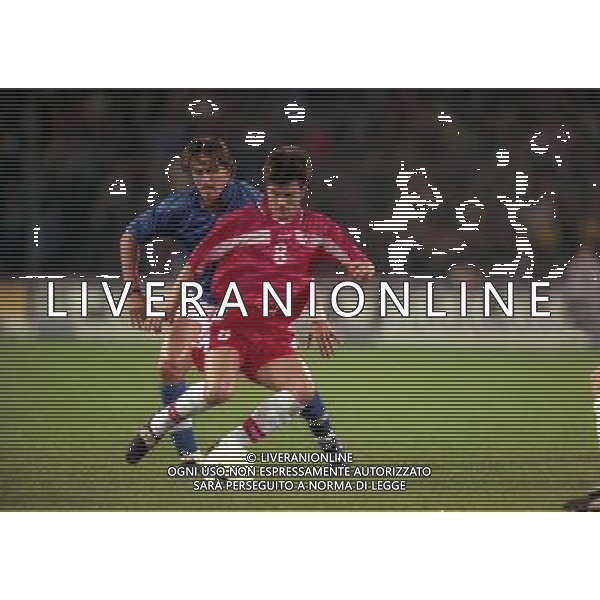10-10-1998 UDINE STADIO FRIULI ITALIA SVIZZERA NELLA FOTO WYCKI AG ALDO LIVERANI SAS