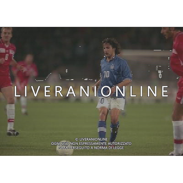 10-10-1998 UDINE STADIO FRIULI ITALIA SVIZZERA NELLA FOTO ALESSANDRO DEL PIERO AG ALDO LIVERANI SAS