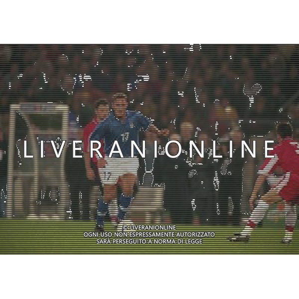 10-10-1998 UDINE STADIO FRIULI ITALIA SVIZZERA NELLA FOTO FRANCESCO TOTTI AG ALDO LIVERANI SAS