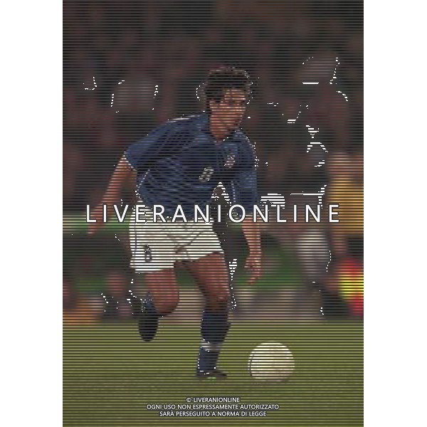 10-10-1998 UDINE STADIO FRIULI ITALIA SVIZZERA NELLA FOTO DEMETRIO ALBERTINI AG ALDO LIVERANI SAS