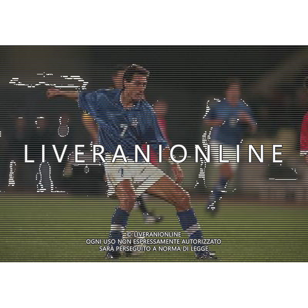 10-10-1998 UDINE STADIO FRIULI ITALIA SVIZZERA NELLA FOTO DIEGO FUSER AG ALDO LIVERANI SAS